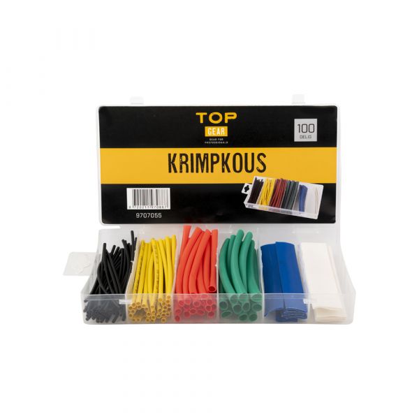 Topgear Krimpkous assortiment 100 delig