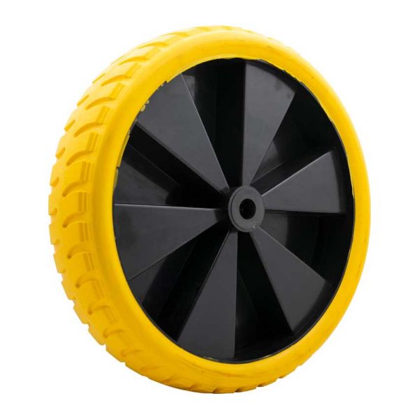 Kruiwagenwiel 4.00-8 pu lichtgewicht antilek