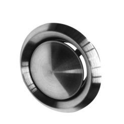 &Luchtventiel RVS 100 mm