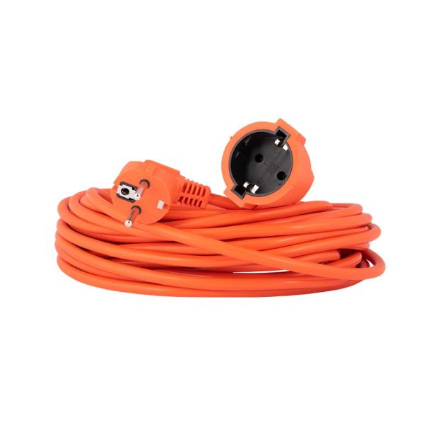 Topgear Verlengsnoer / tuinsnoer oranje 20 meter