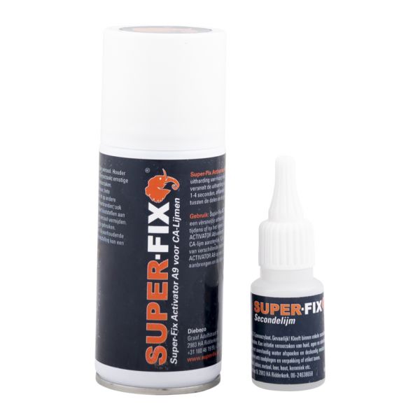 Super-Fix Activator A9 + 20 gram lijm