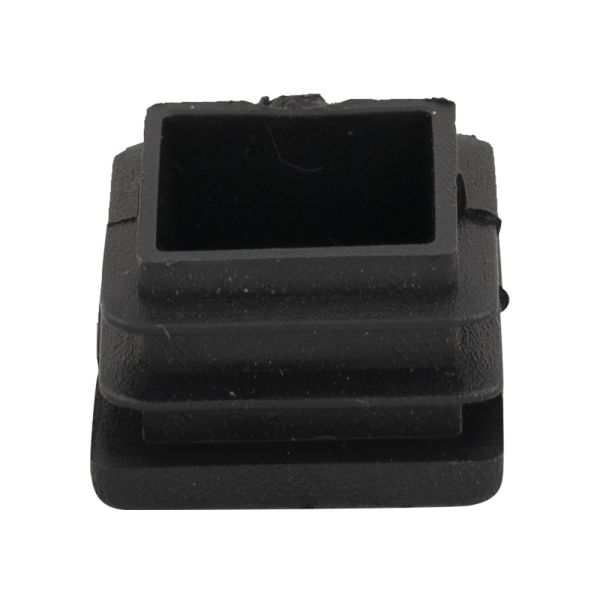 20 x lamellendoppen vierkante buisdoppen 60 x 60 mm (buiten) doppen wit