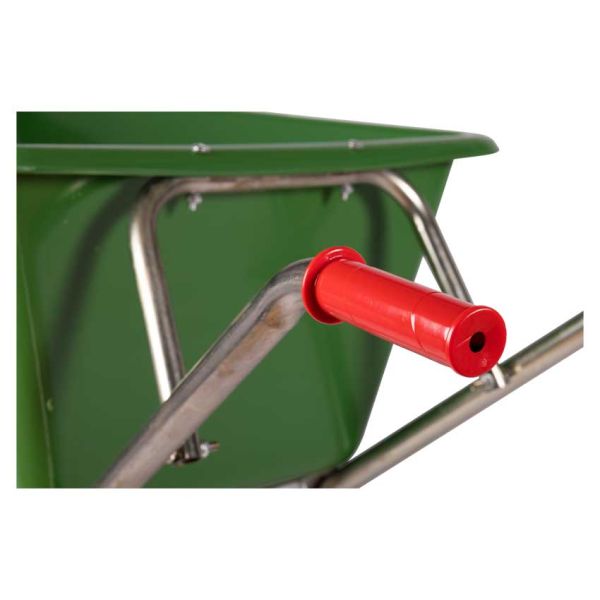 HUMMER kruiwagen 100 liter HDPE anti-lek wiel